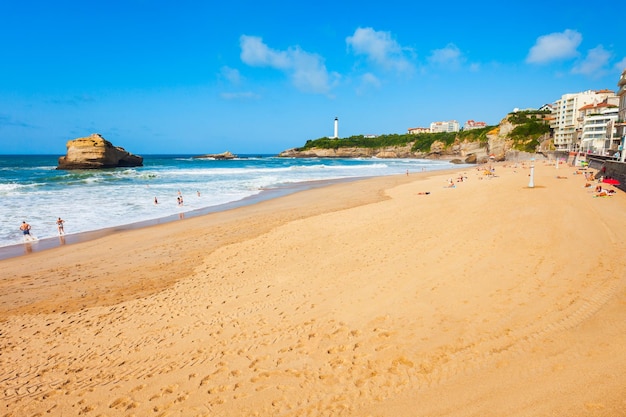 La playa de la Grande Plage Biarritz