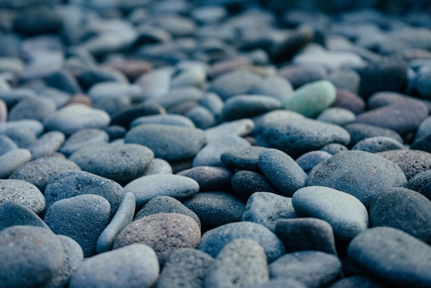 Playa de guijarros de Boulder Piedras fondo Textura Enlosables sin fisuras