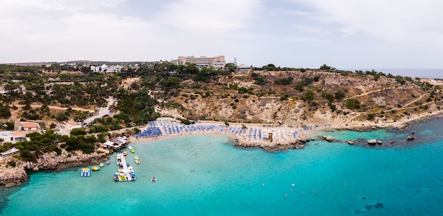 Playa de konnos en chipre