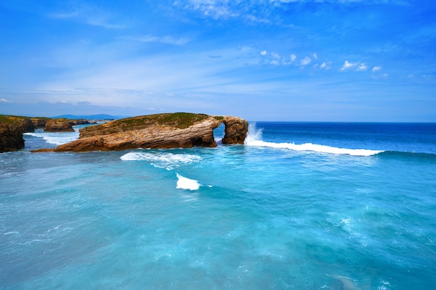 Playa las catedrales Catedrais praia na Galiza Espanha