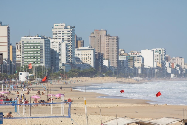 Playa de Leblon en Río de Janeiro Brasil