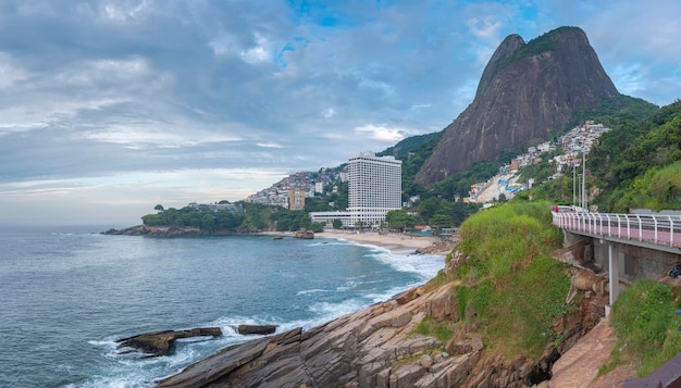 Playa de Leblon en Río de Janeiro