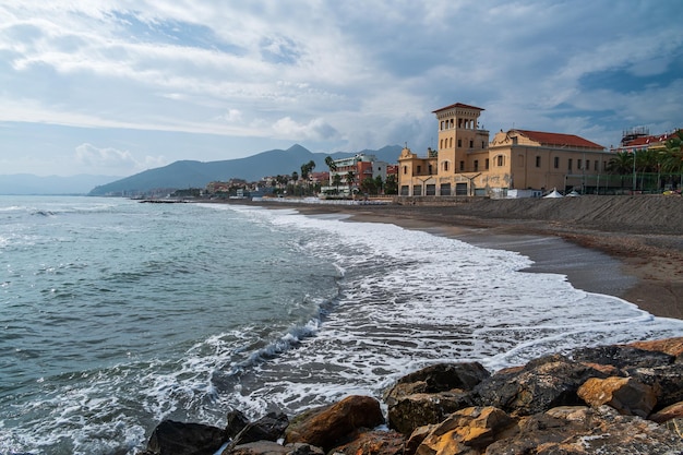 La playa de Loano