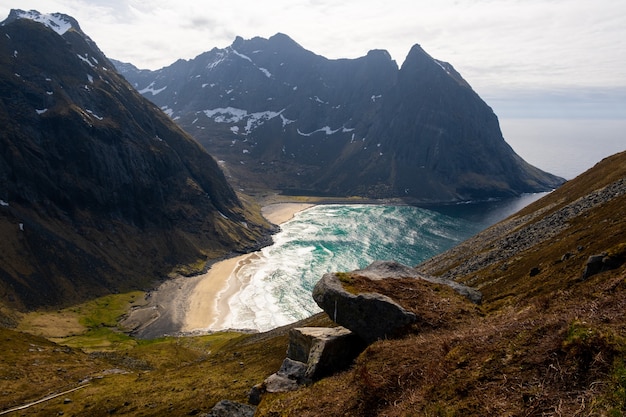 Playa en Lofoten