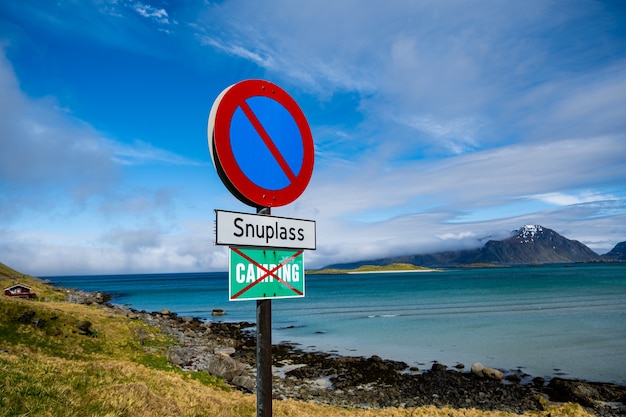 Playa en Lofoten