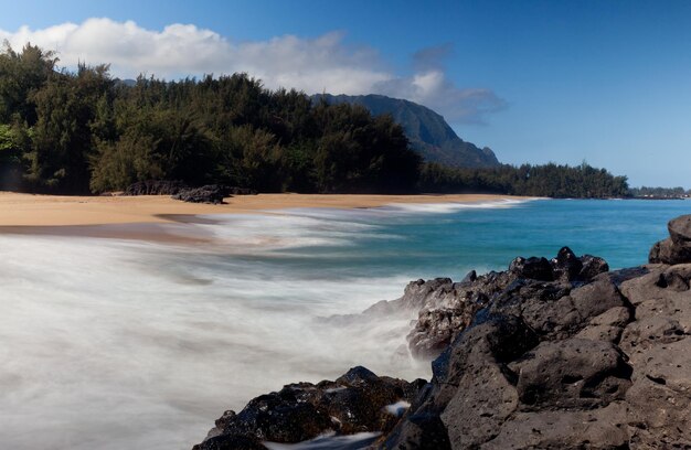 Playa de Lumahai en Kauai