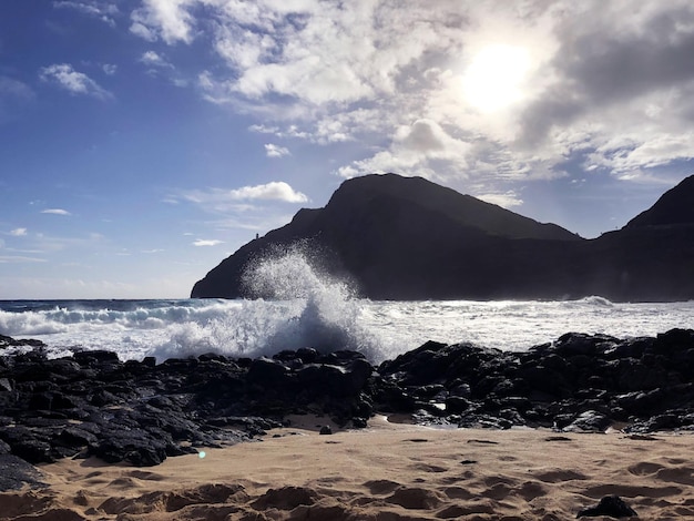 Playa Makapuu en Oahu Hawai