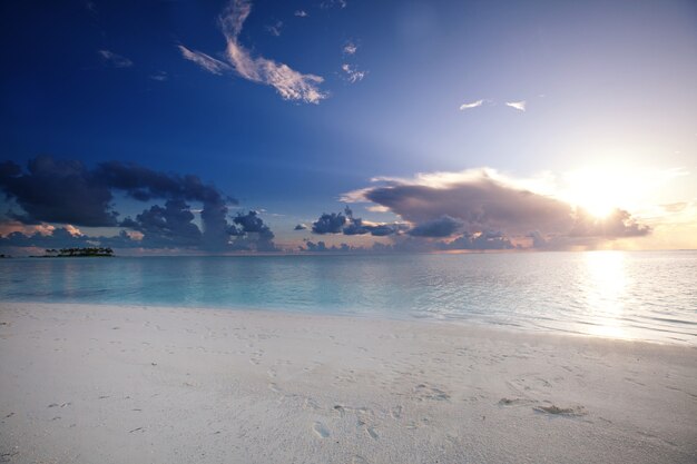 Playa de maldivas