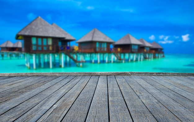 Playa, en, maldivas