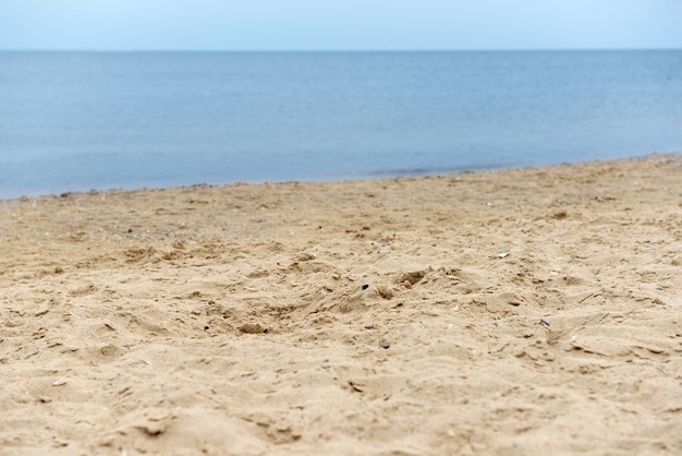 Playa y mar hermoso