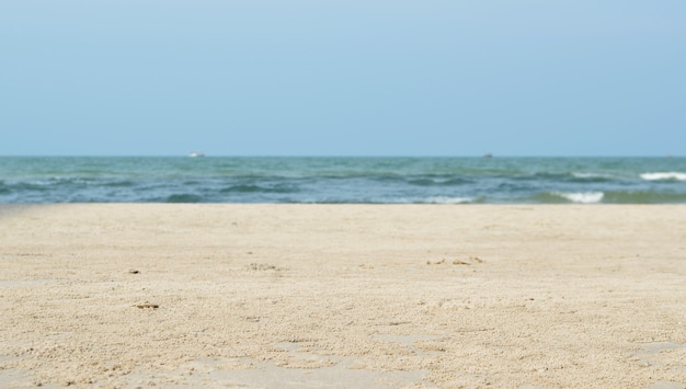 playa y mar tropical