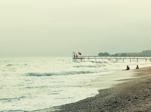 Playa y mar