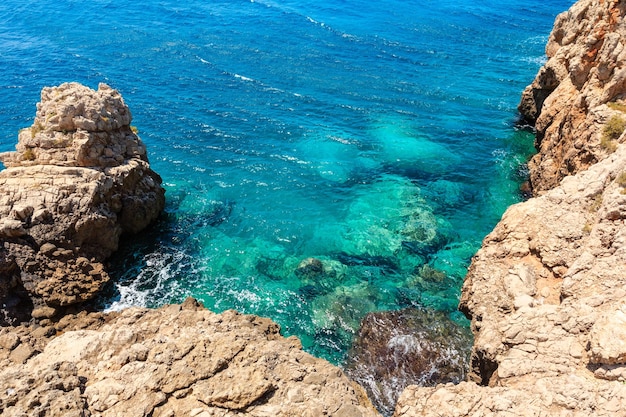 Playa Montagna Spaccata Salento Italia