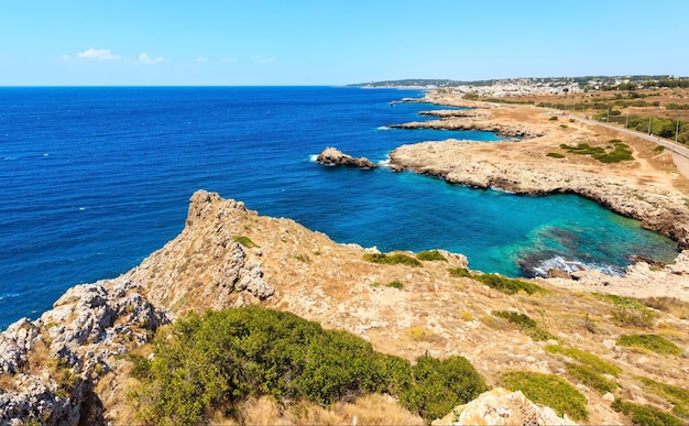 Playa Montagna Spaccata Salento Italia