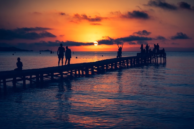 Playa de Muro al amanecer, Mallorca, España