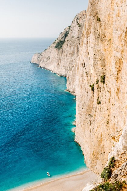 Playa de Navagio. Bahía del naufragio, isla de Zakynthos