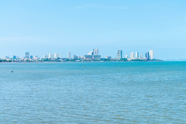 playa en el norte de Pattaya, Tailandia