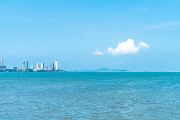 playa en el norte de Pattaya, Tailandia