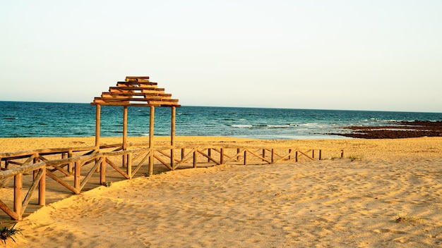 Una playa en o cerca del hotel