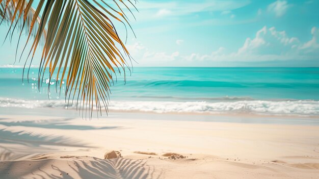 La playa, la orilla, el océano, el mar, el tropical, el concepto de paisaje de verano, el diseño de fondo de la pancarta.