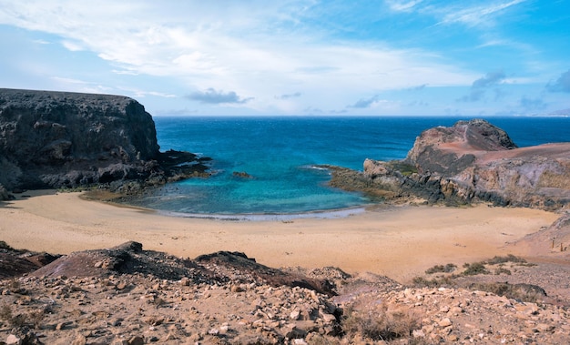 Playa Papagayo Lanzarote Islas Canarias España