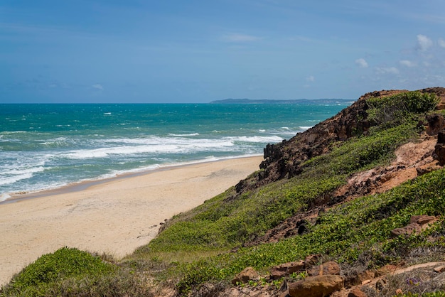 Playa de Pipa, cerca de la playa de Natal, Estado de Rio Grande do Norte, Brasil, playa de Minas