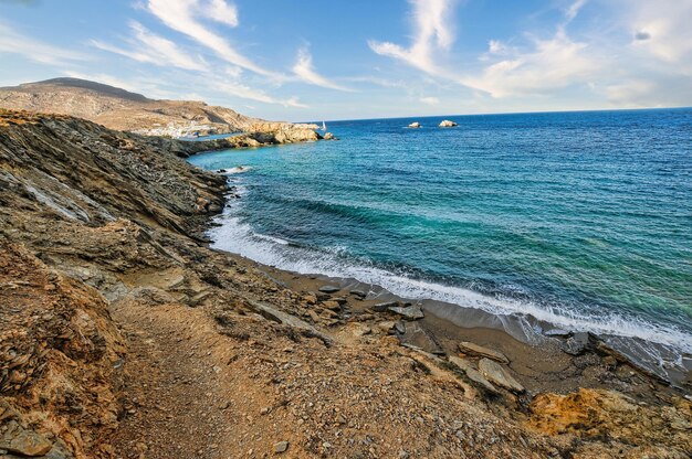 Playa Pointaki en Folegandros Grecia