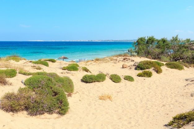 Foto playa punta della suina salento italia