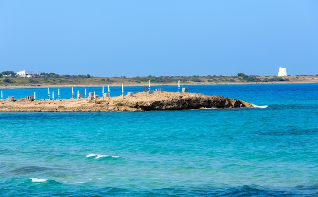 Foto playa punta della suina salento italia