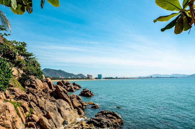 La playa de Quy Nhon, Vietnam