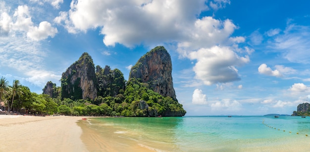 Playa Railay en Krabi, Tailandia