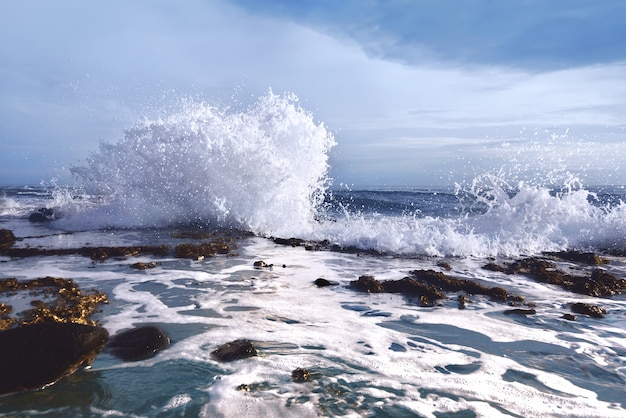 Playa rocosa de Sawarna