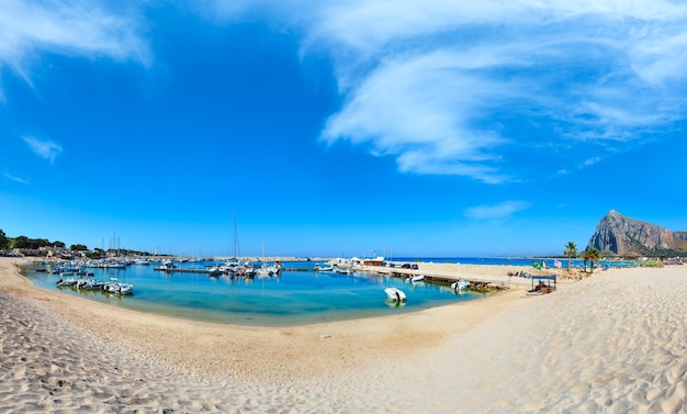 Playa de San Vito lo Capo Sicilia Italia