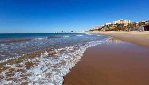 Playa de Tarragona en primavera