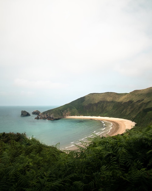 Playa de Torimbia en Asturias España