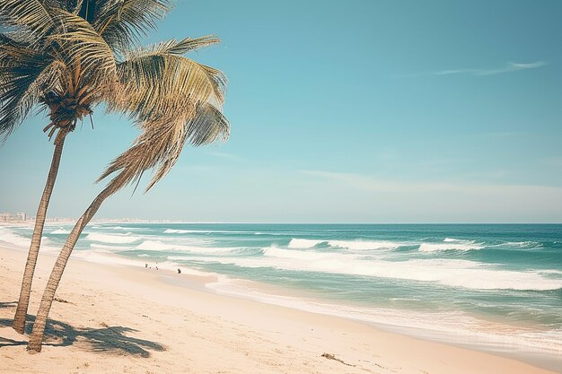 Playa tropical con dunas costeras