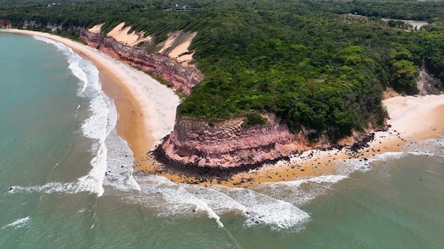 La playa tropical de Pipa en el Río Grande do Norte en el noreste de Brasil