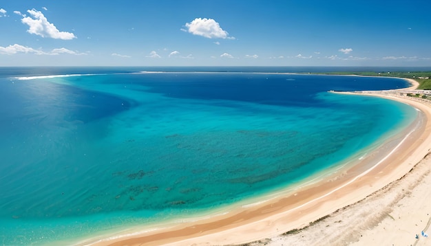 playas y arrecifes en verano