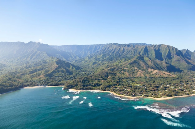 Playas de la costa norte de Kauai Hawaii