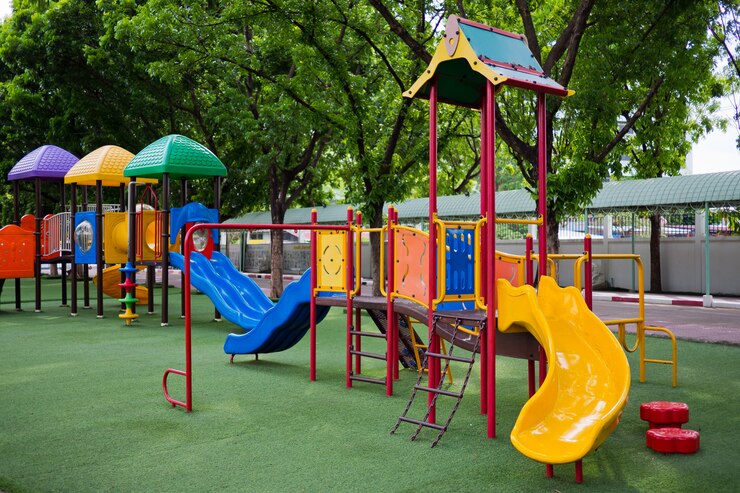 Foto playground para crianças