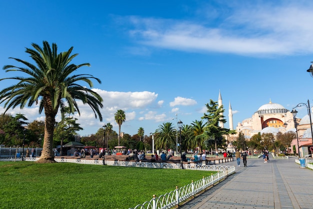 La plaza central de Estambul