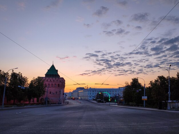 Plaza central de Nizhny Novgorod