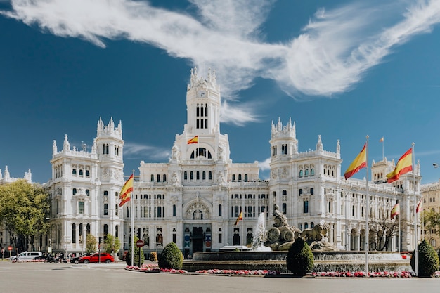 Plaza de Cibeles in Madrid, Spanien