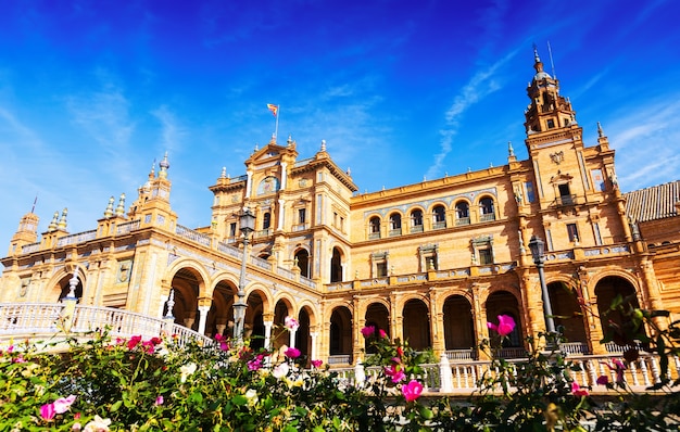 Plaza de espana em sevilha