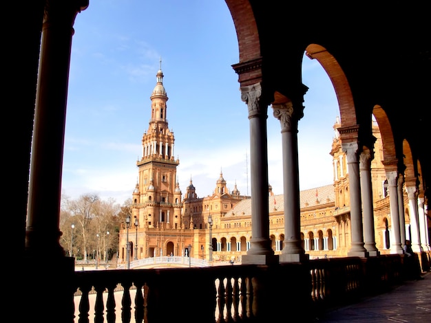 Plaza de España - Iberoamerikanische Ausstellung 1929 in Sevilla, Spanien