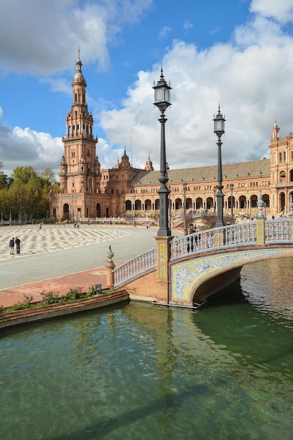 Plaza de España in Sevilla, der Hauptstadt Andalusiens