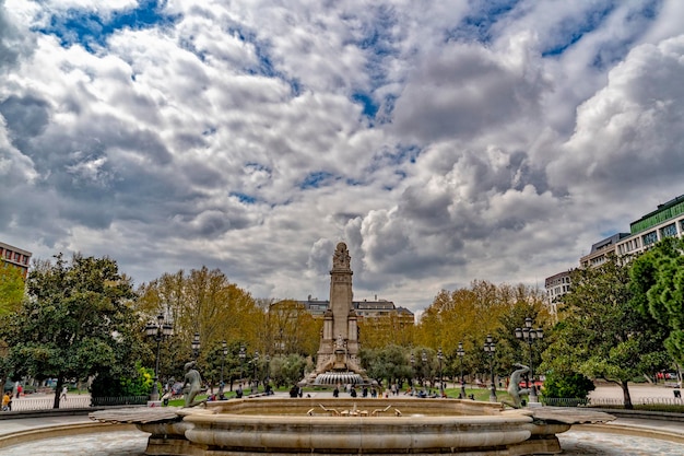 Plaza de España Madrid Spanien