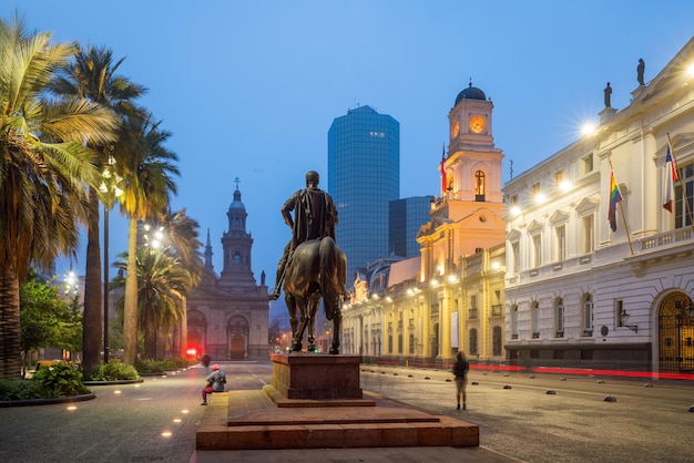 Plaza de las Armas em Santiago