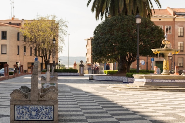 Plaza del Pan em Talavera de la Reina Toledo Espanha