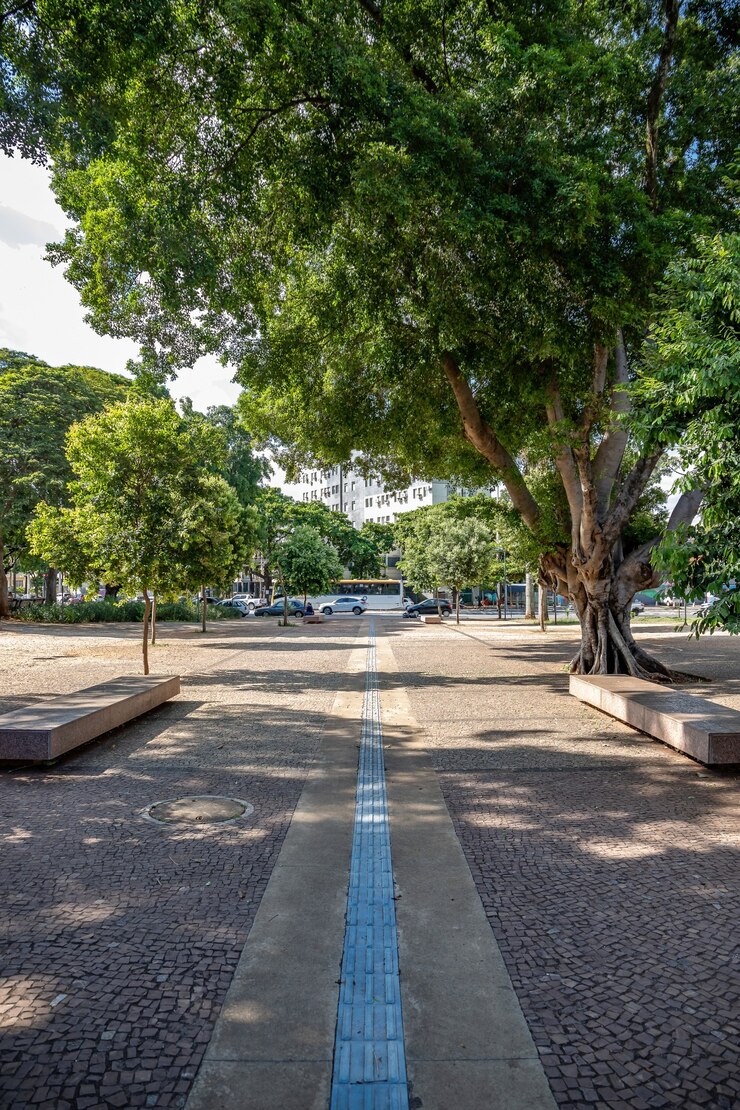Foto plaza dr. pedro ludovico teixeira en la ciudad de goiania